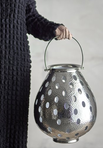 BLOOMINGVILLE Maika Lanterne, Slv, Aluminium