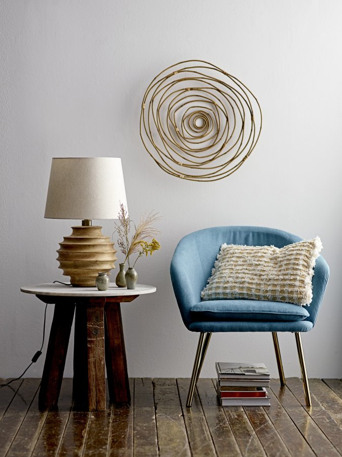 CREATIVE COLLECTION Svale Bordlampe, Natur, Mango