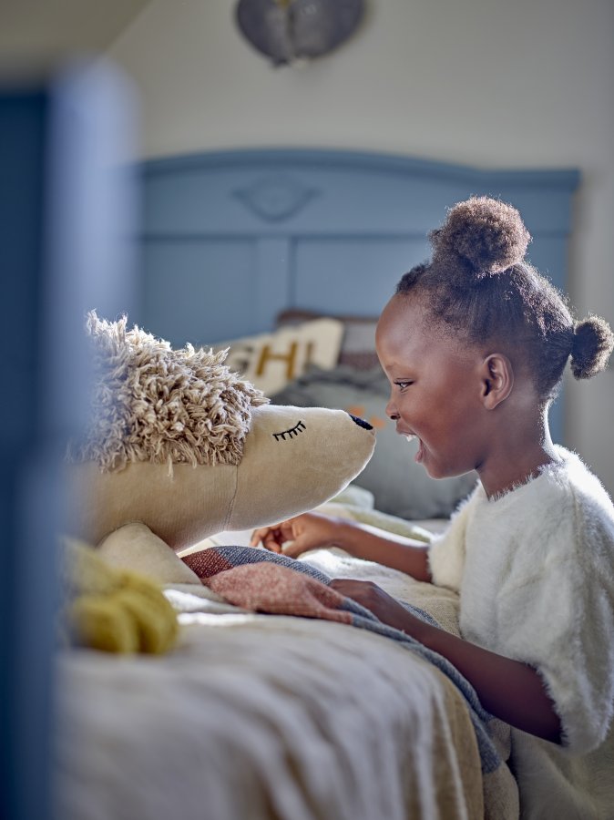 BLOOMINGVILLE MINI Henny Bamse, Brun, Bomuld