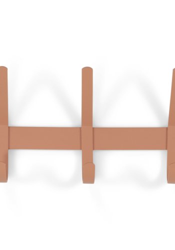 SPINDER DESIGN Dexter 3 knagerkke, m. 3 knager - clay terra stl