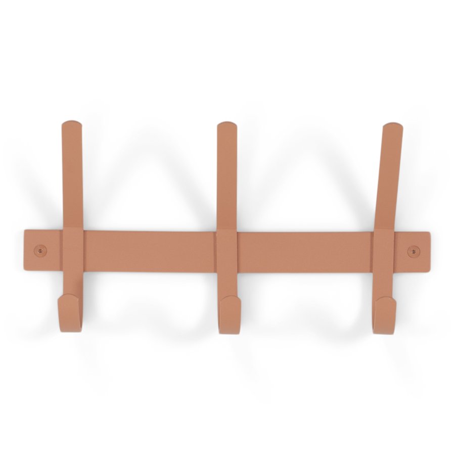 SPINDER DESIGN Dexter 3 knagerkke, m. 3 knager - clay terra stl