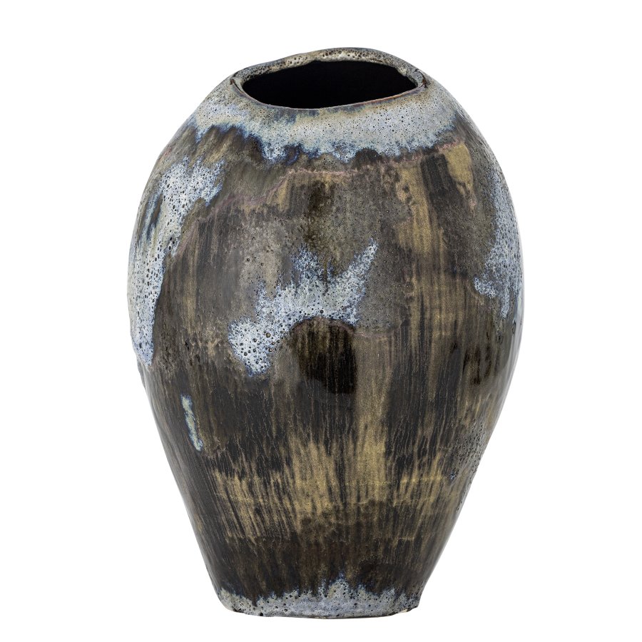 BLOOMINGVILLE Senja Vase, Brun, Stentj