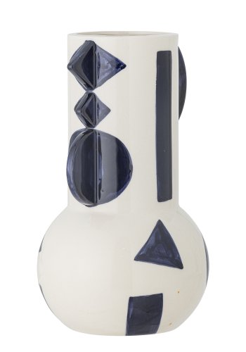 BLOOMINGVILLE Graphica Vase, Bl, Stentj