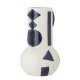 BLOOMINGVILLE Graphica Vase, Bl, Stentj