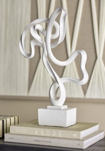 BLOOMINGVILLE Arista skulptur - hvid resin