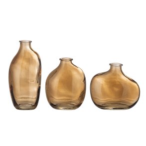 BLOOMINGVILLE Tilia Vase, Brun, Glas