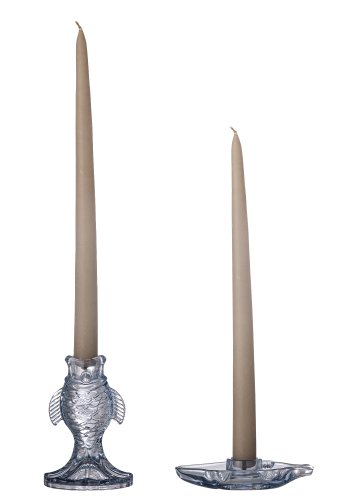 CREATIVE COLLECTION Linley Lysestage, Bl, Glas