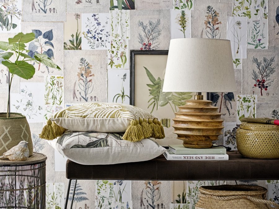 CREATIVE COLLECTION Svale Bordlampe, Natur, Mango