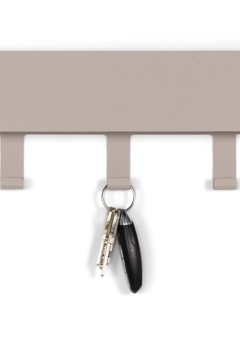 SPINDER DESIGN Dax Play 3 knagerkke, m. 3 knager og hylde - silky taupe stl