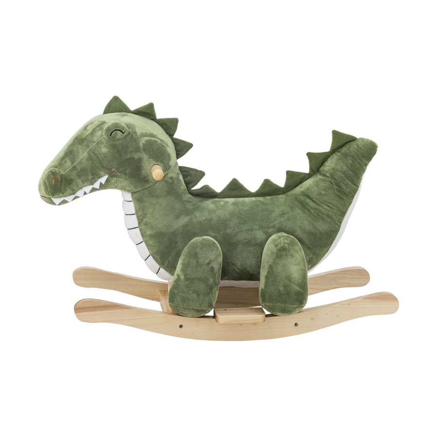 BLOOMINGVILLE MINI Arnie Rocking Toy, Crocodile, Grn, Polyester