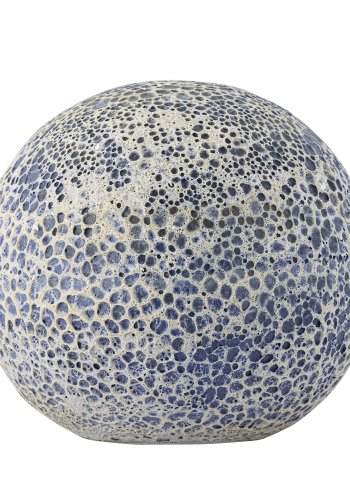 BLOOMINGVILLE Reese udendrs dekorations kugle, rund - bl terrakotta (25)