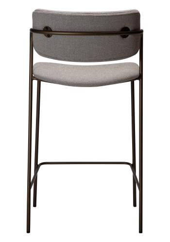 DAN-FORM ZED Bordskammel Cashmere bouclé stof m. antikke messing ben