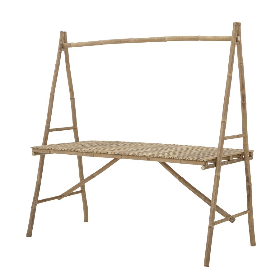 BLOOMINGVILLE Malo havebord, m. stativ, rektangulr - natur bambus (178x75)