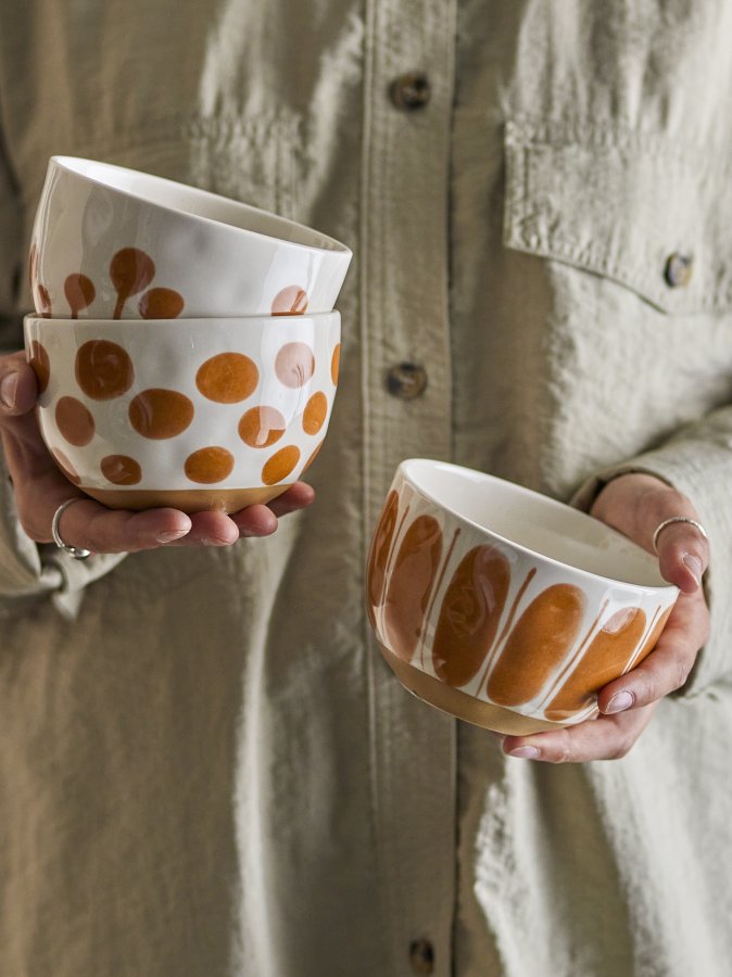 CREATIVE COLLECTION Linora Skl, Brun, Stentj