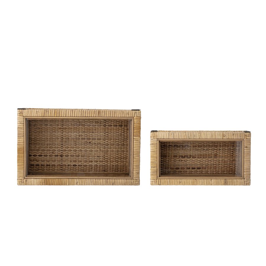 BLOOMINGVILLE Lally ske m/Lg, Natur, Rattan