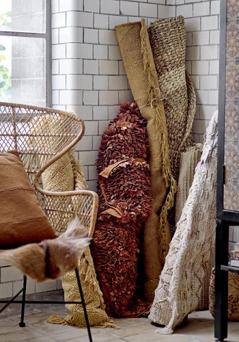 BLOOMINGVILLE Lenea Tppe, Gul, Uld