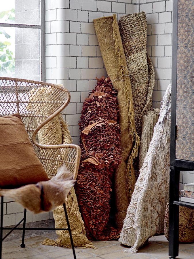 BLOOMINGVILLE Lenea Tppe, Gul, Uld